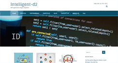 Desktop Screenshot of intelligent-d2.com