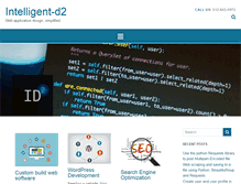 Tablet Screenshot of intelligent-d2.com